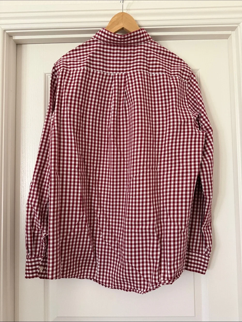 Polo by Ralph Lauren Red and White Gingham Button-Down Shirt